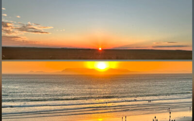 FROM A FREE STATE SUNRISE TO A FALSE BAY SUNSET